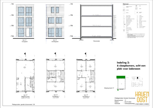 6 slaapkamers