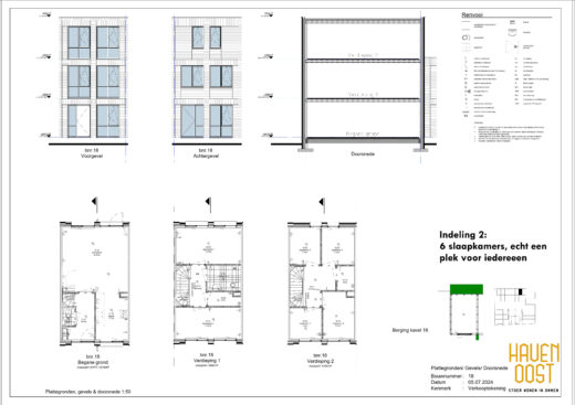 6 slaapkamers